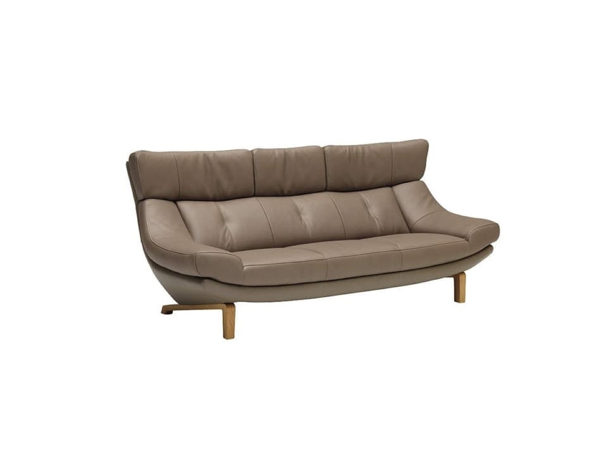 カリモク　ZU46モデル　2Pソファ　ハイバック　本革/リーベル　ダークグリーン カリモク ZU46モデル 2Pソファ ハイバック 本革/リーベル ダーク