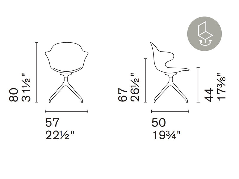 Calligaris SAINT TROPEZ/カリガリス サントロペ 　Aluminum Frame(2脚セット)