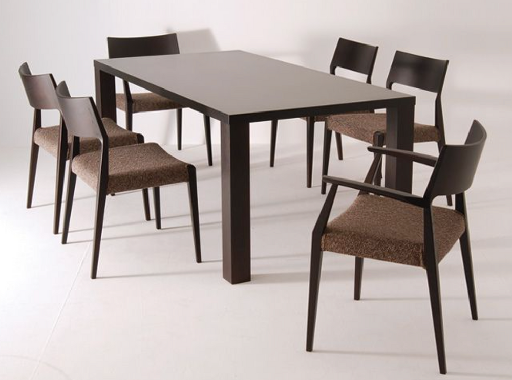 日進木工　Forms アームチェア　DDC-095　カバーリング　ウォールナット アームチェア DDC-095 カバーリング | 飛騨の家具・インテリア 日進