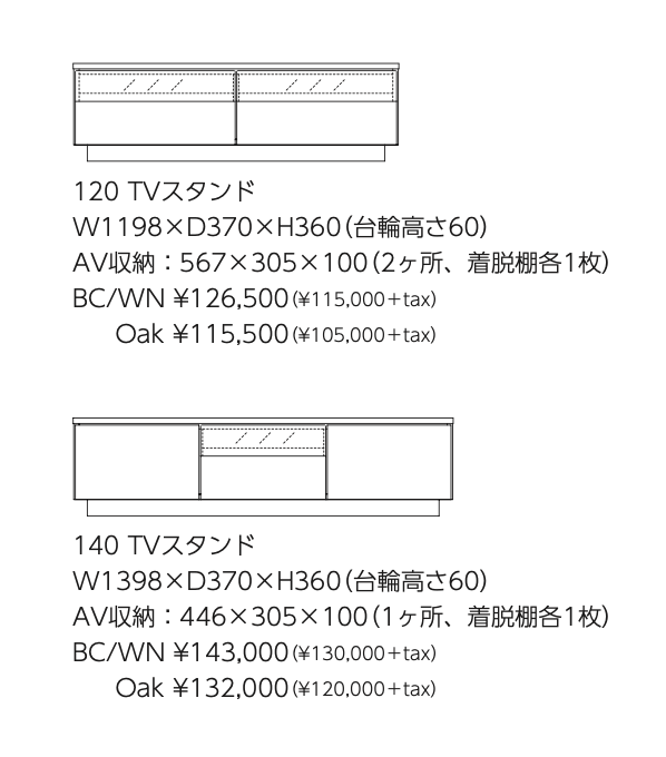 Horizon TVボード