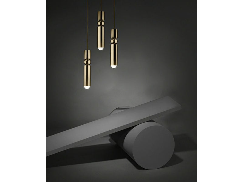 FULCRUM PENDANT POLISHED CHROME