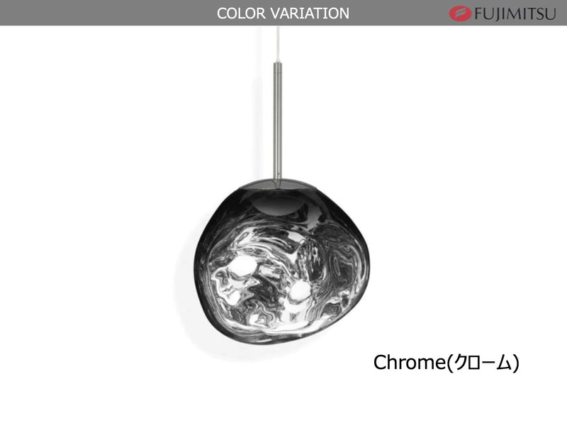 MELT PENDANT 30 LED Chrome