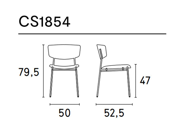 Calligaris FIFTIES/カリガリス フィフティーズ (2脚セット